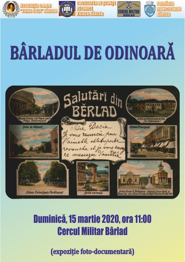 Expoziție foto documentară: Bârladul de odinioară